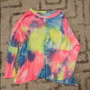 Boutique Tie-Dye LS Shirt